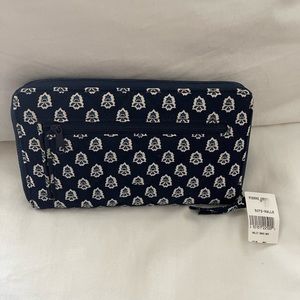 NWT Pierre Deux Wallet in Bonis Navy